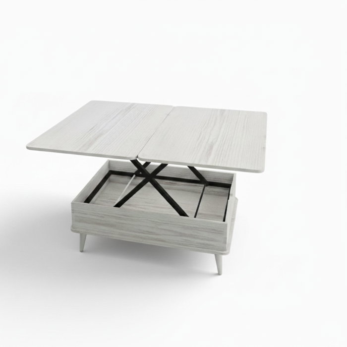 Hanah Home Mesa de Café Dy Ada - Blanco Antiguo Hanah Home Mesa de Café Dy Ada - Blanco Antiguo